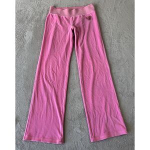 Y2K Victoria's Secret PINK plush velour sweatpants